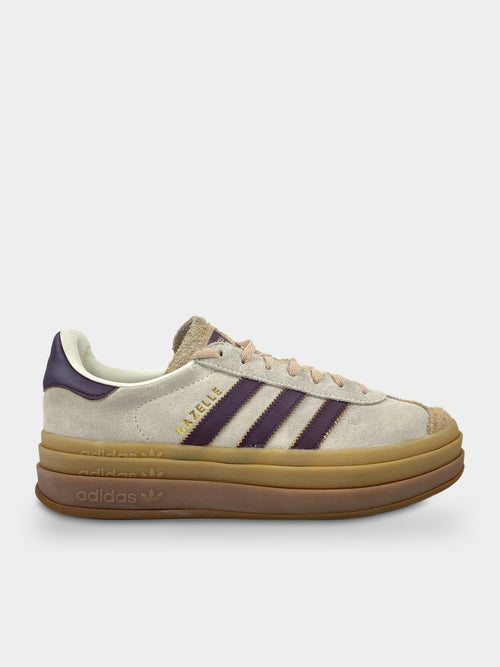Adidas Gazelle Bold Cream White Maroon (Taille 41 1/3)