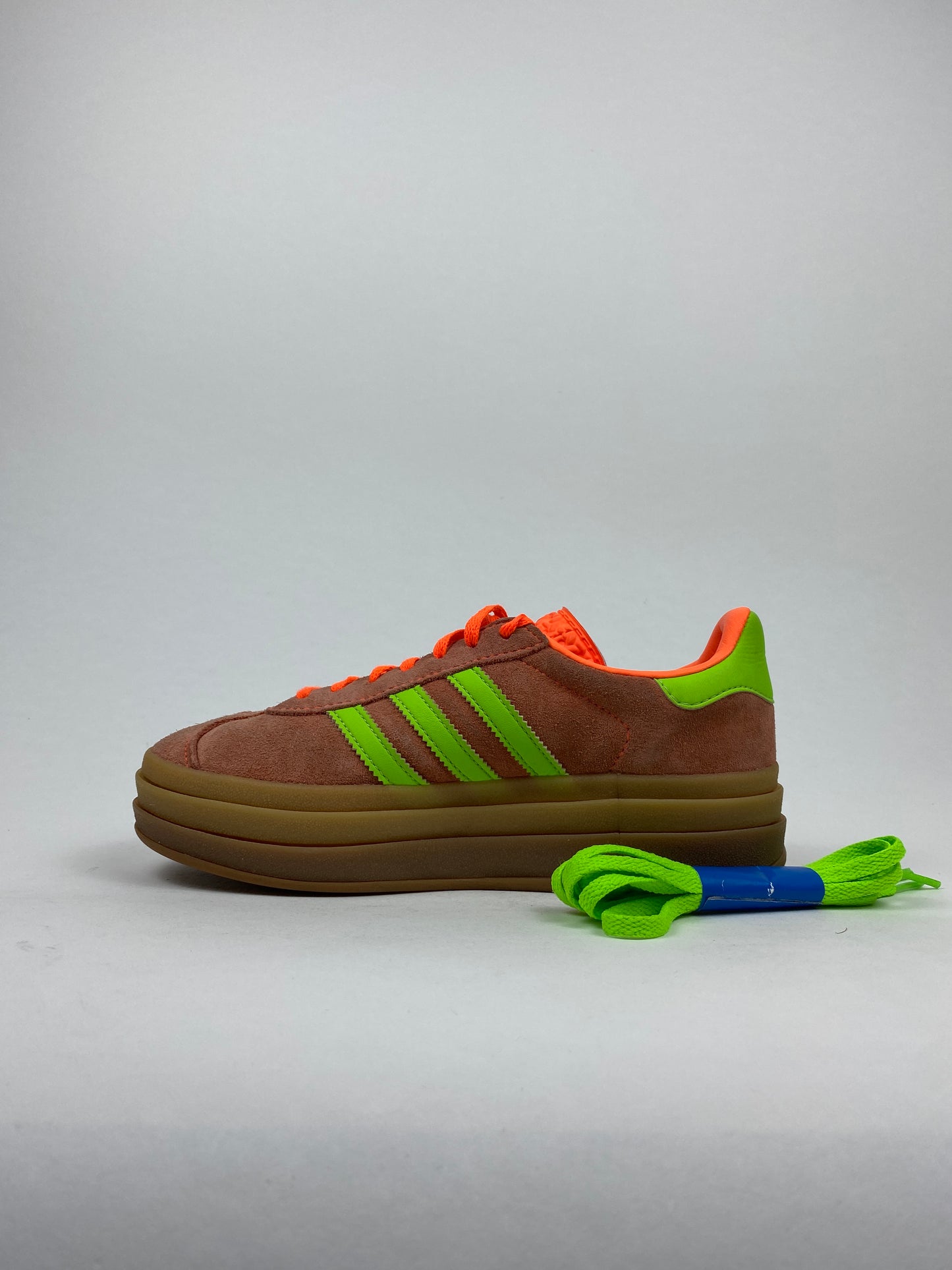 adidas Gazelle Bold Solar Orange Solar Green (Taille 37 1/3)