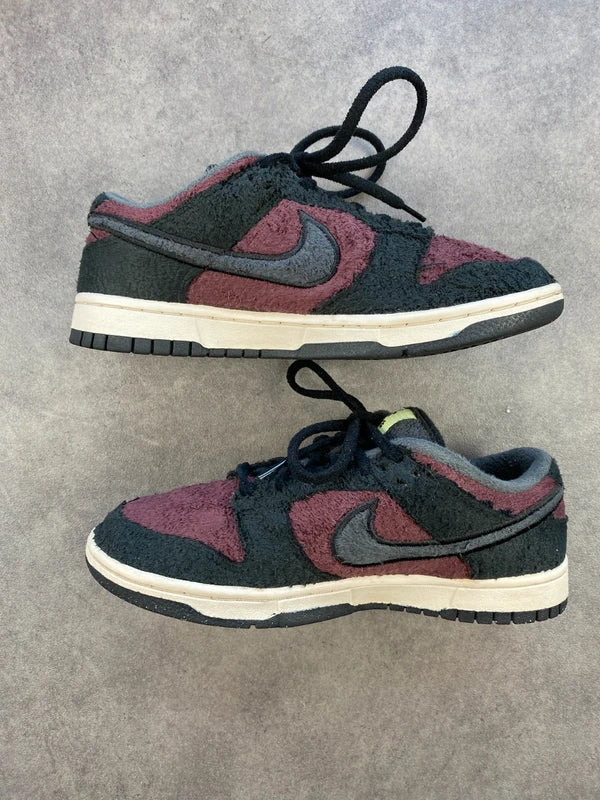 Nike Dunk Low SE Fleece Pack Bordeaux Crush