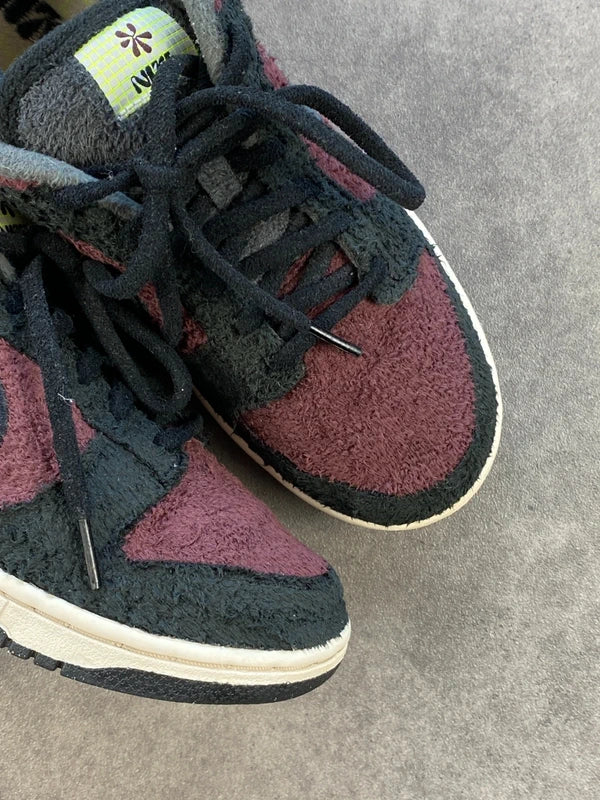 Nike Dunk Low SE Fleece Pack Bordeaux Crush