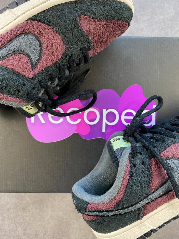 Nike Dunk Low SE Fleece Pack Bordeaux Crush