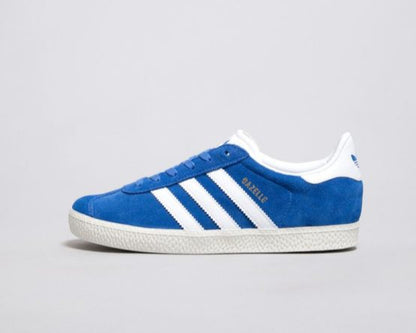 Adidas Gazelle Blue White Gold (Enfant)