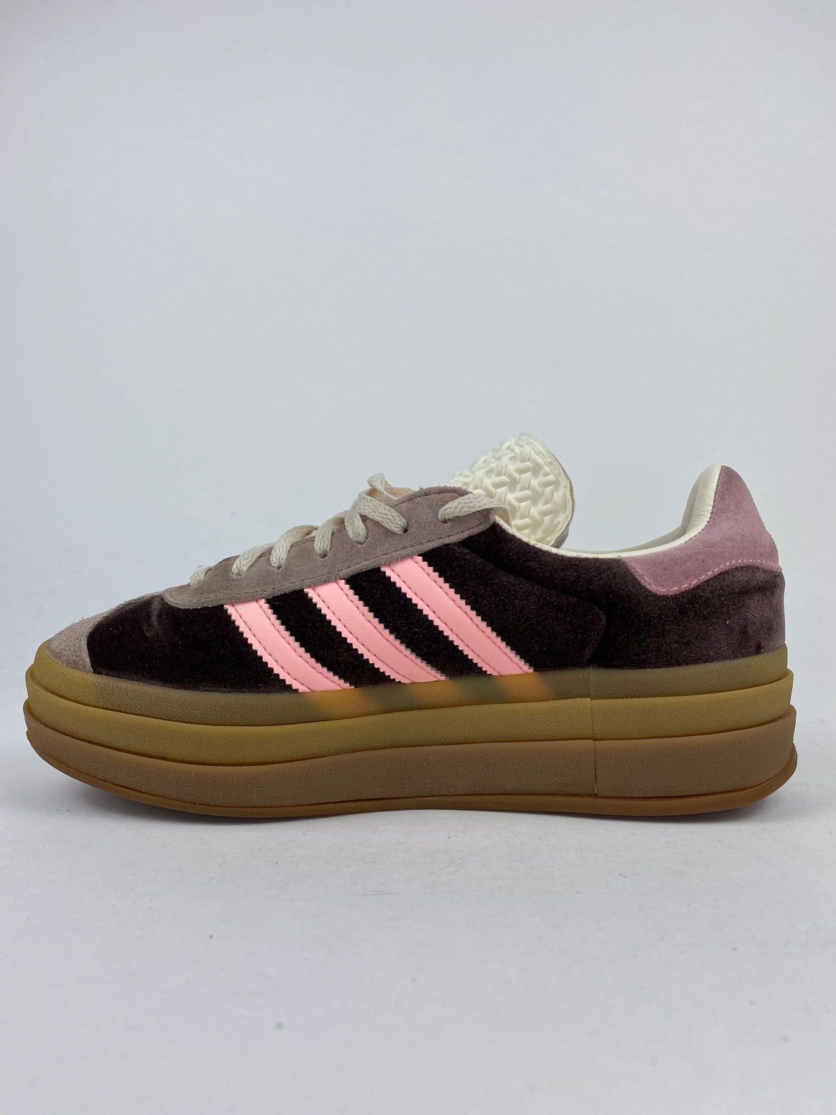 adidas Gazelle Bold Shadow Brown Warm Clay Glow Pink (Taille 38 2/3)