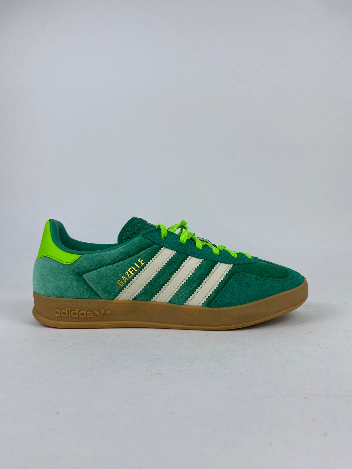 adidas Gazelle Indoor Semi Court Green Velvet (Taille 38 2/3)