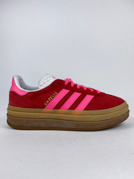 adidas Gazelle Bold Collegiate Red Lucid Pink (Taille 40 2/3)
