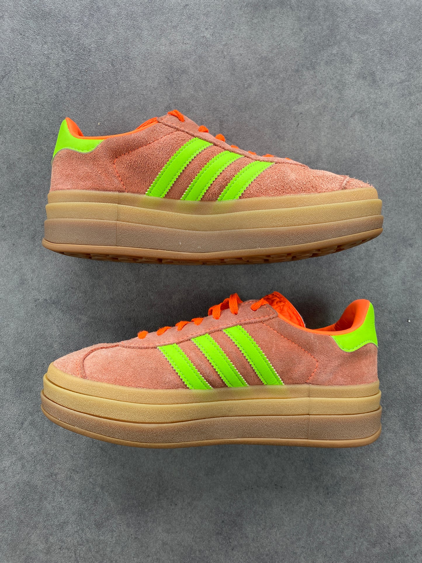 Adidas Gazelle Bold Solar Orange Solar Green
