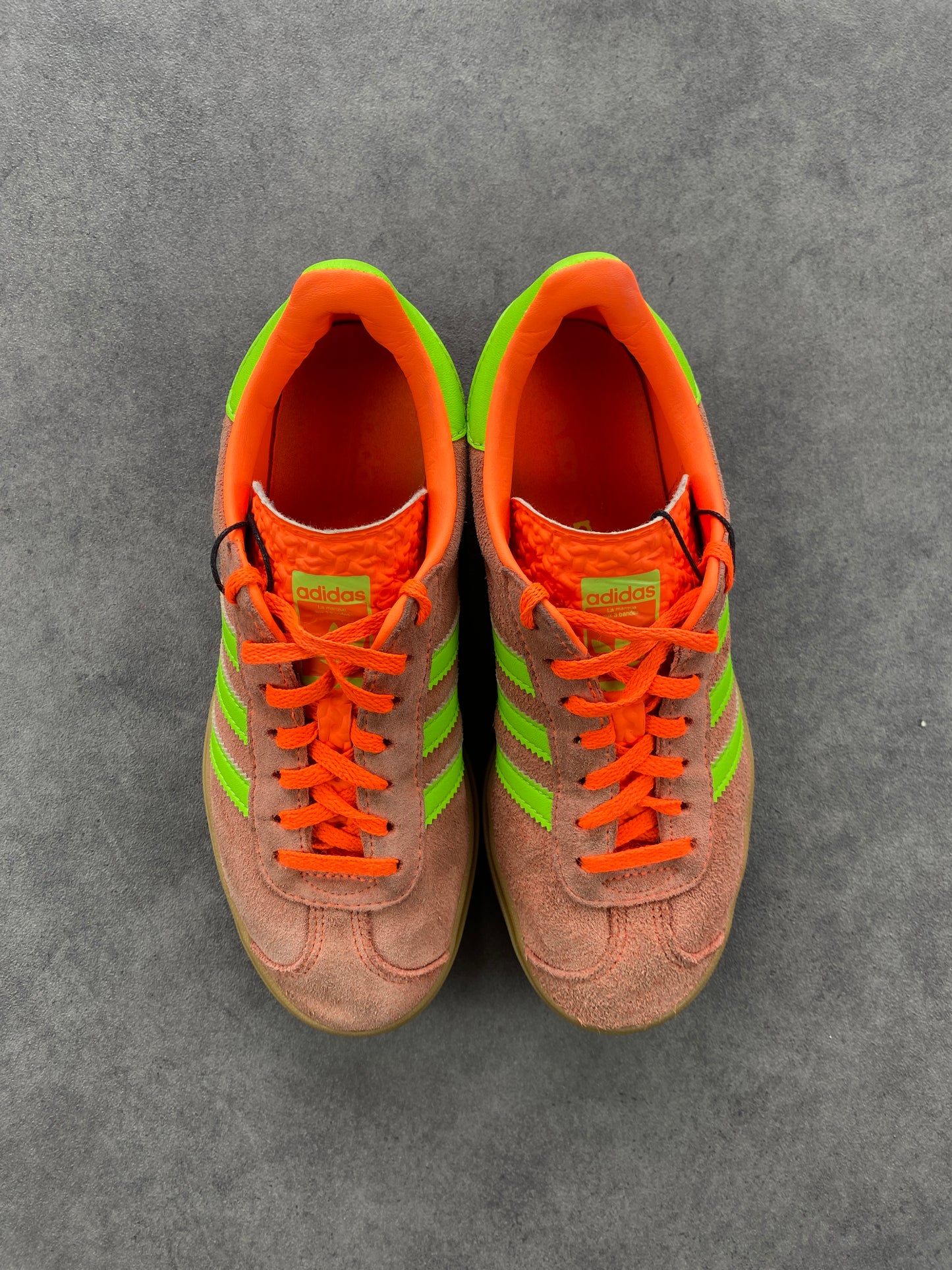 Adidas Gazelle Bold Solar Orange Solar Green