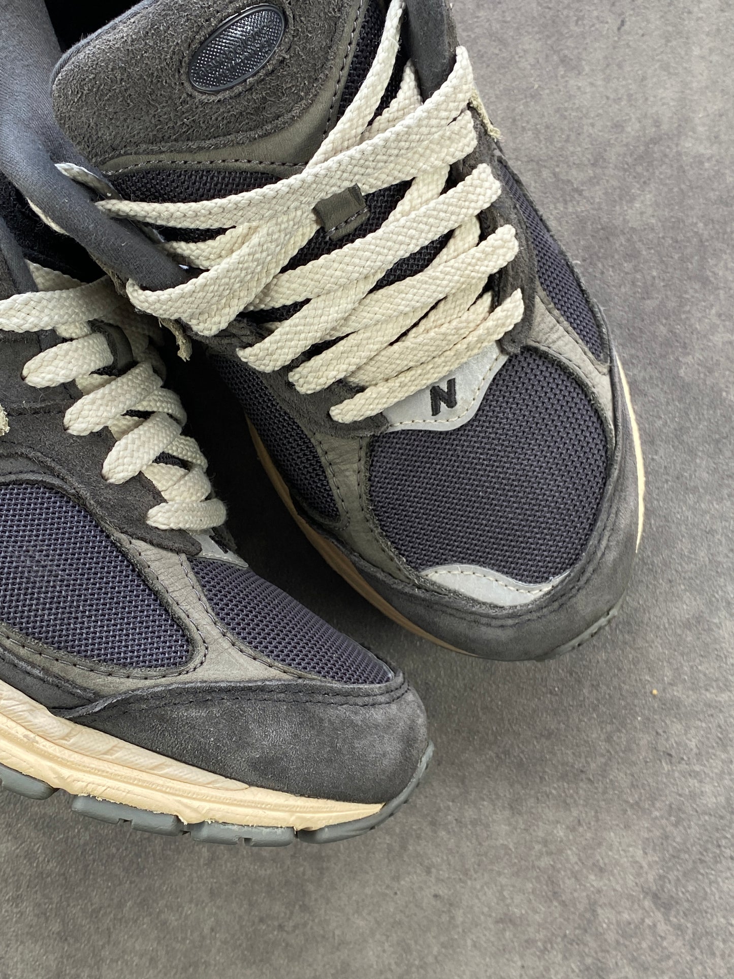 New Balance 2002R Black Dark Grey