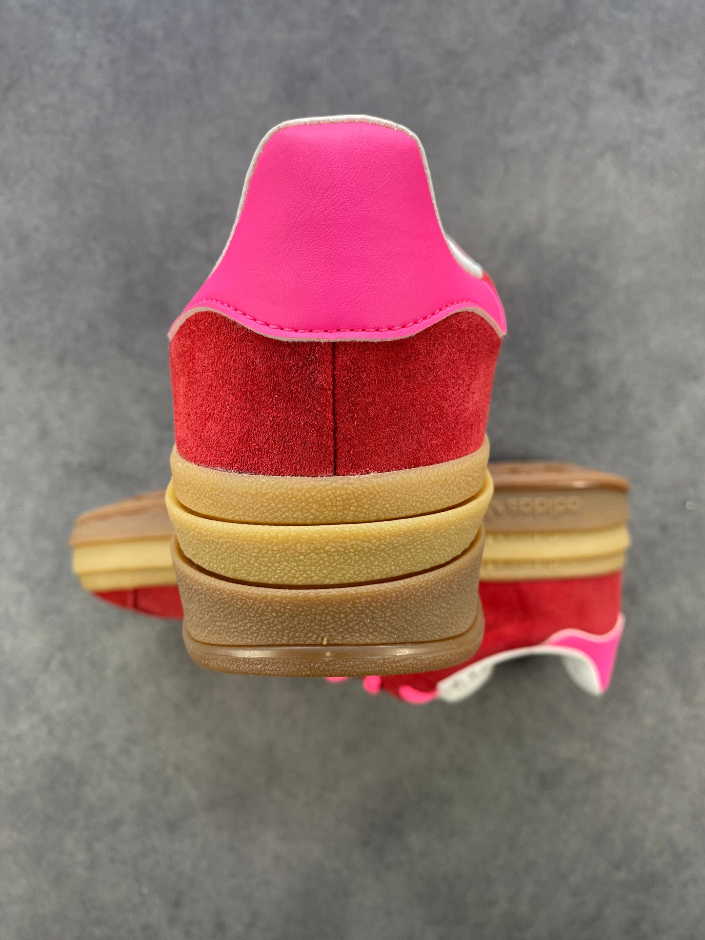 Adidas Gazelle Bold Collegiate Red Lucid Pink