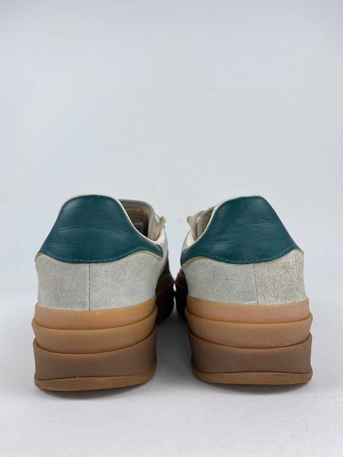 adidas Gazelle Bold Magic Beige Collegiate Green (Taille 37 1/3)