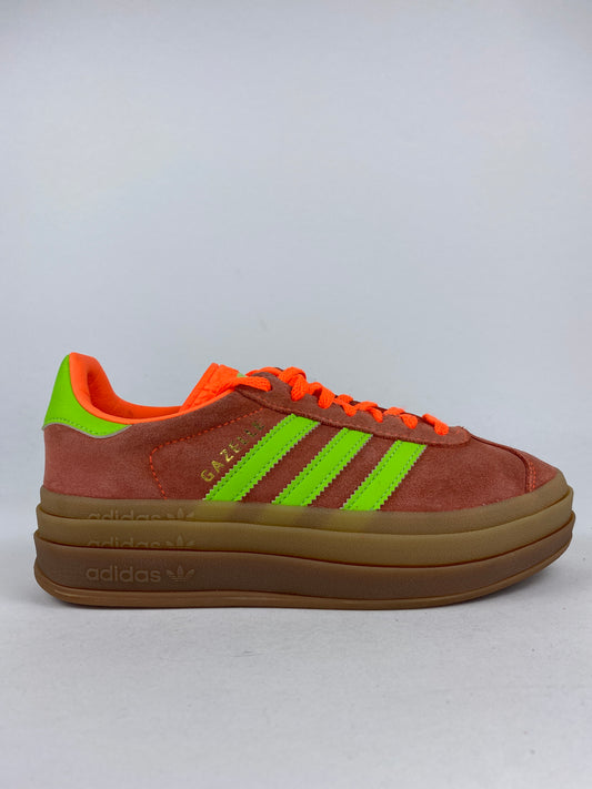 adidas Gazelle Bold Solar Orange Solar Green (Taille 37 1/3)
