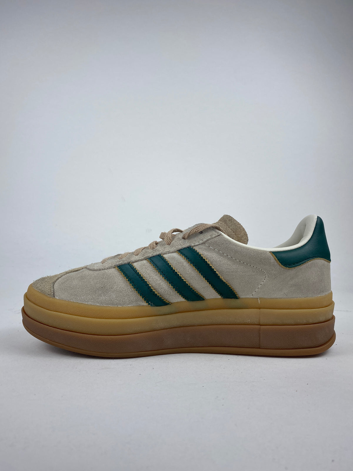 adidas Gazelle Bold Magic Beige Collegiate Green (Taille 38 2/3)