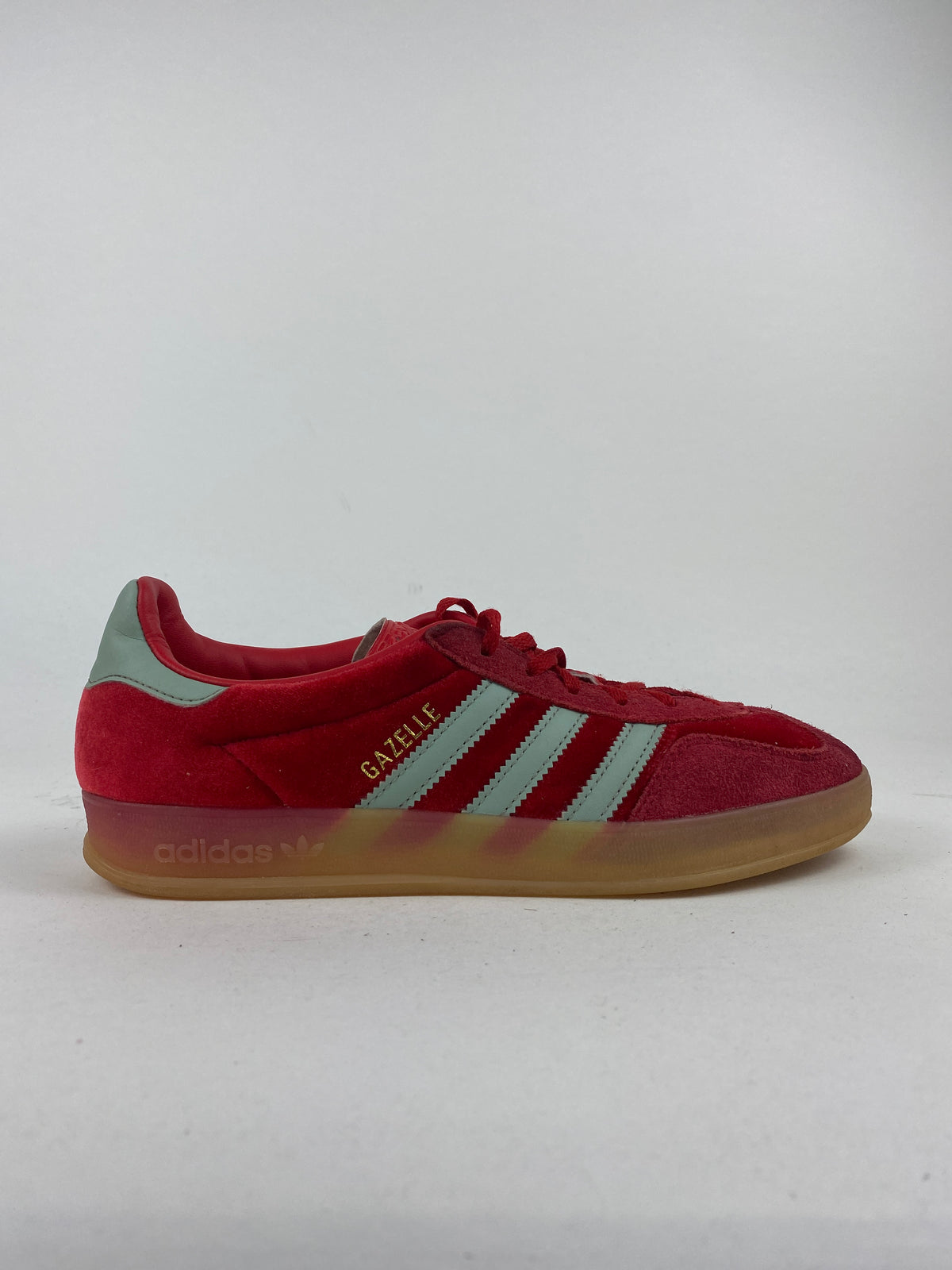 adidas Gazelle Indoor Better Scarlet Hazy Green (Taille 39 1/3)