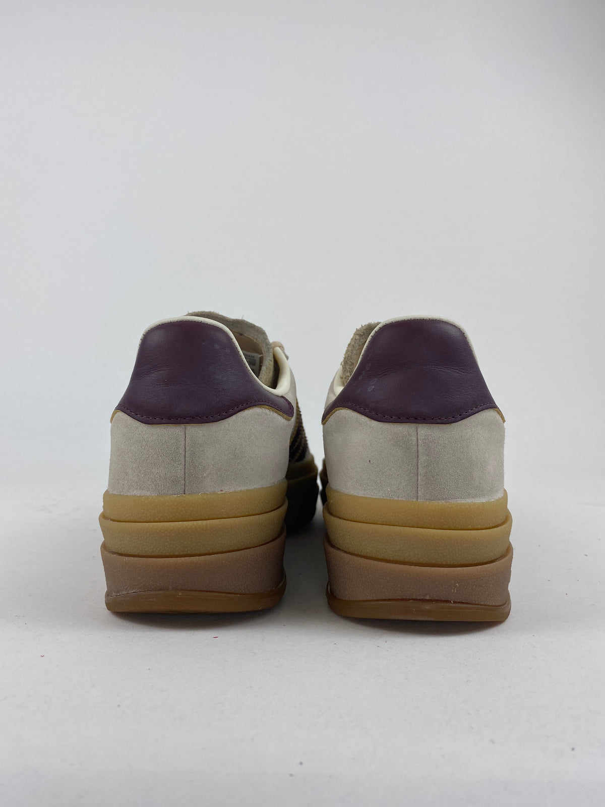 adidas Gazelle Bold Cream White Maroon (Taille 37 1/3)