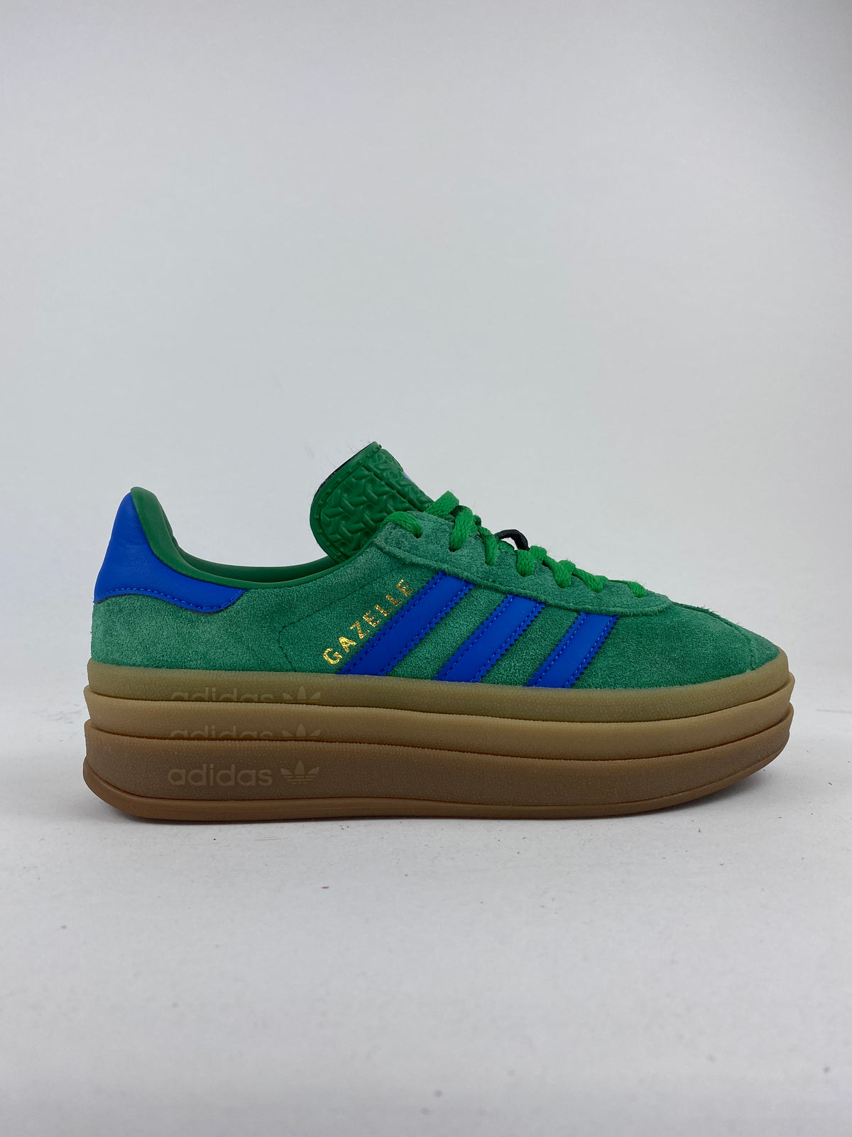 adidas Gazelle Bold Green Blue Gum (Taille 36 2/3)