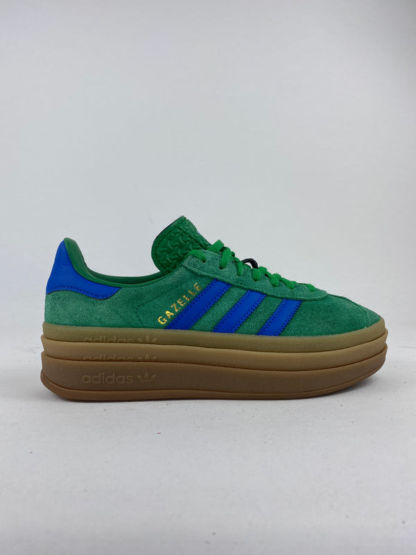 adidas Gazelle Bold Green Blue Gum