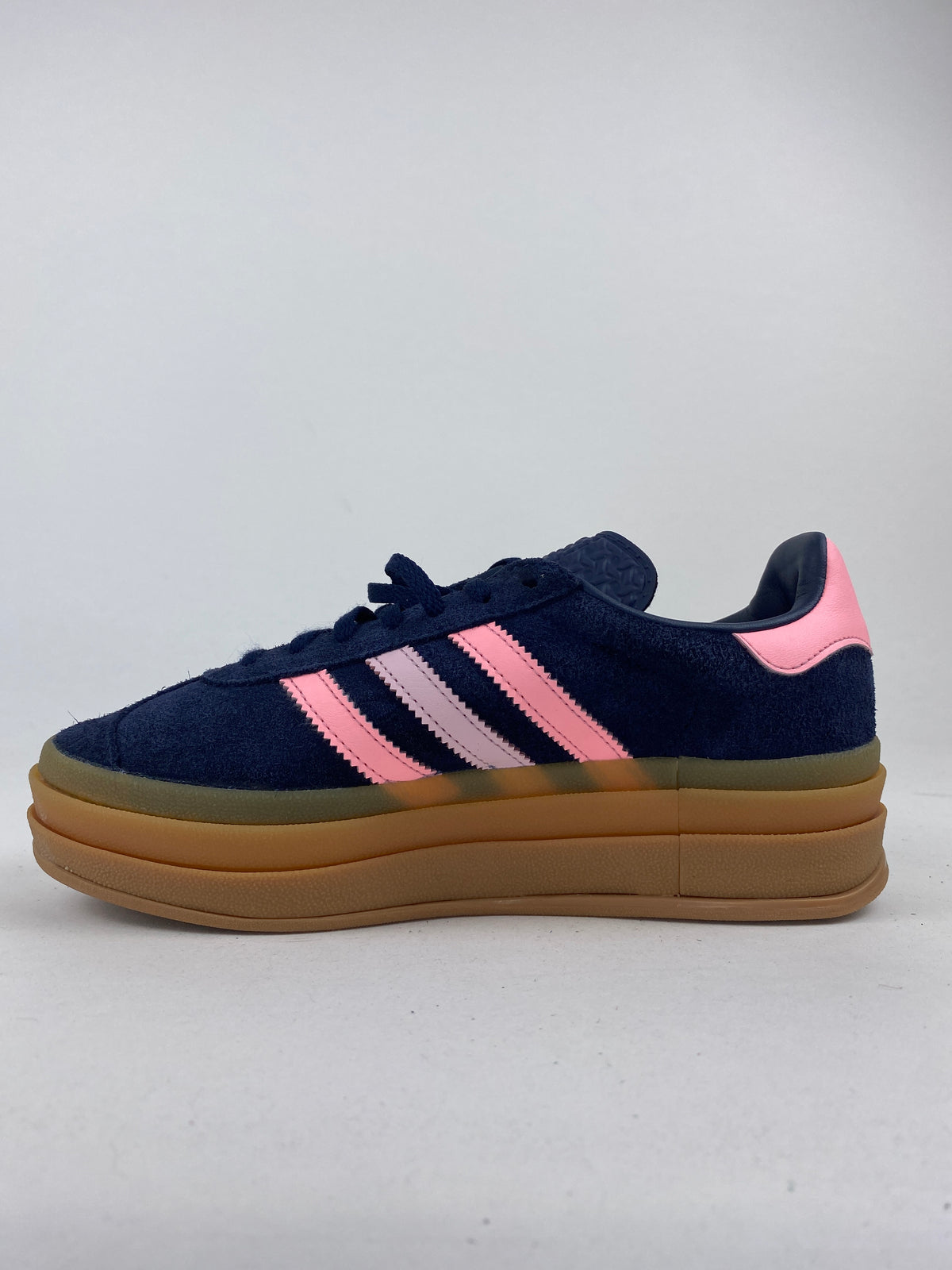 adidas Gazelle Bold Night Indigo Glow Pink Gold Metallic (Taille 36 2/3)