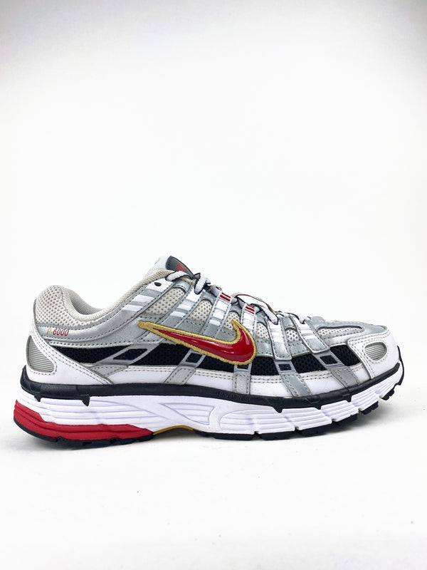 Nike P-6000 White Gold Red