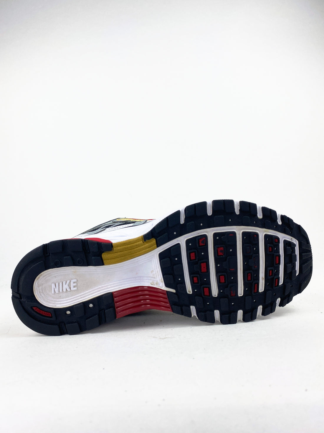 Nike P-6000 White Gold Red