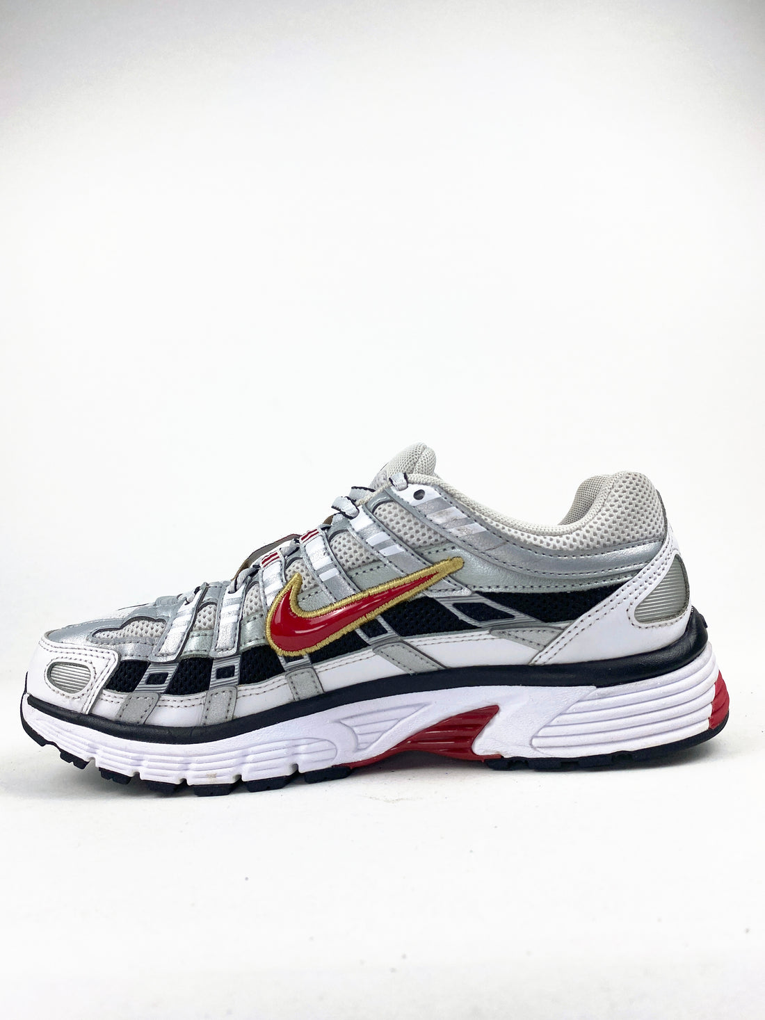 Nike P-6000 White Gold Red