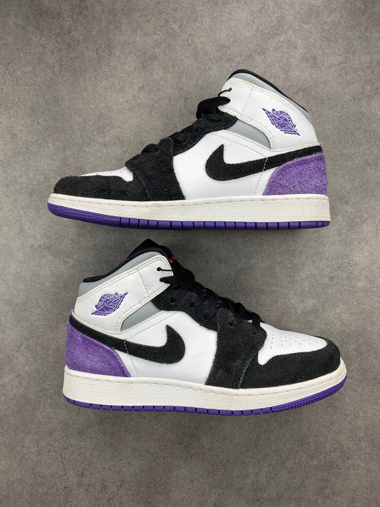 Jordan 1 Mid SE Purple (GS)
