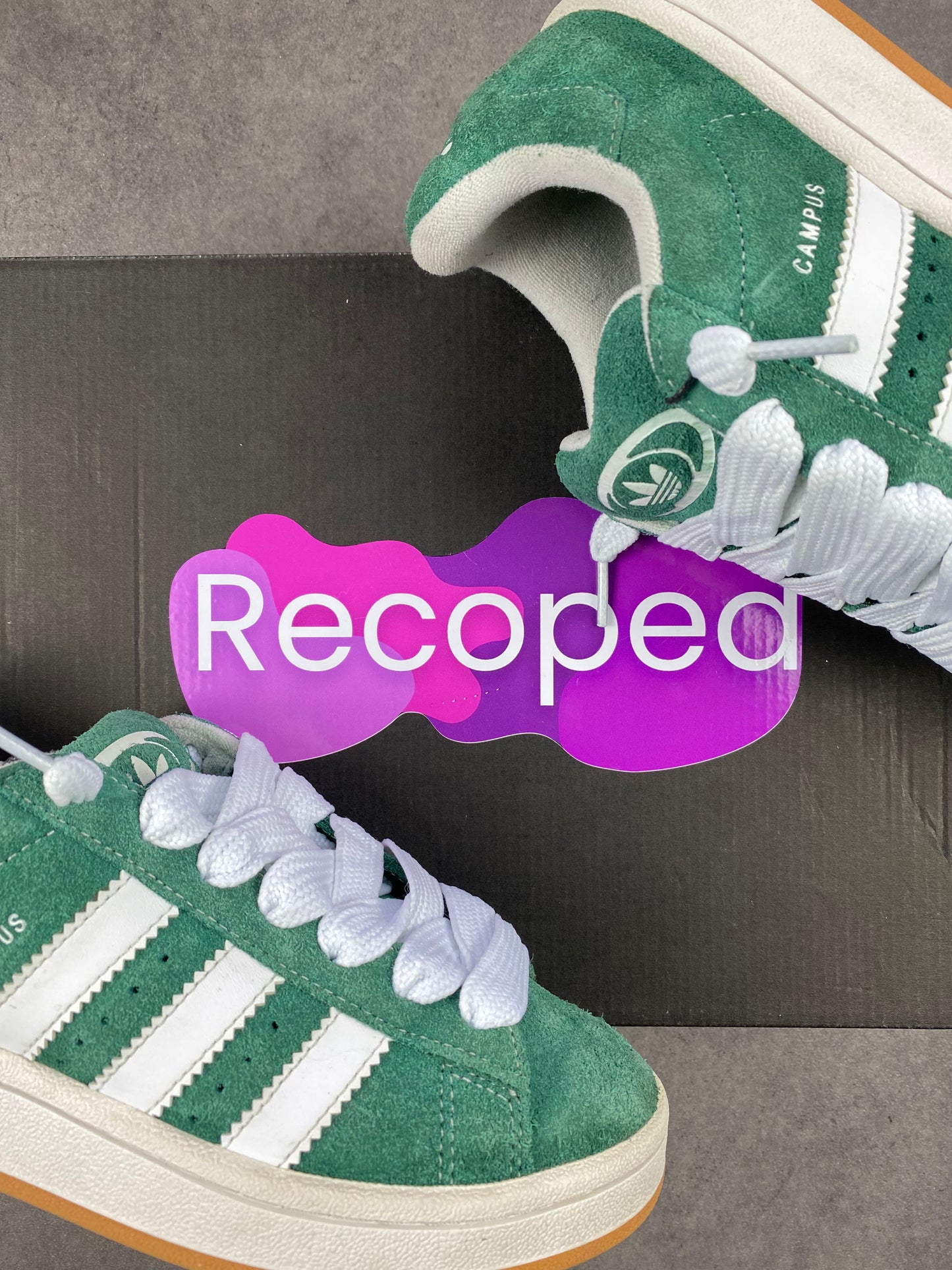 Adidas Campus 00s Dark Green White