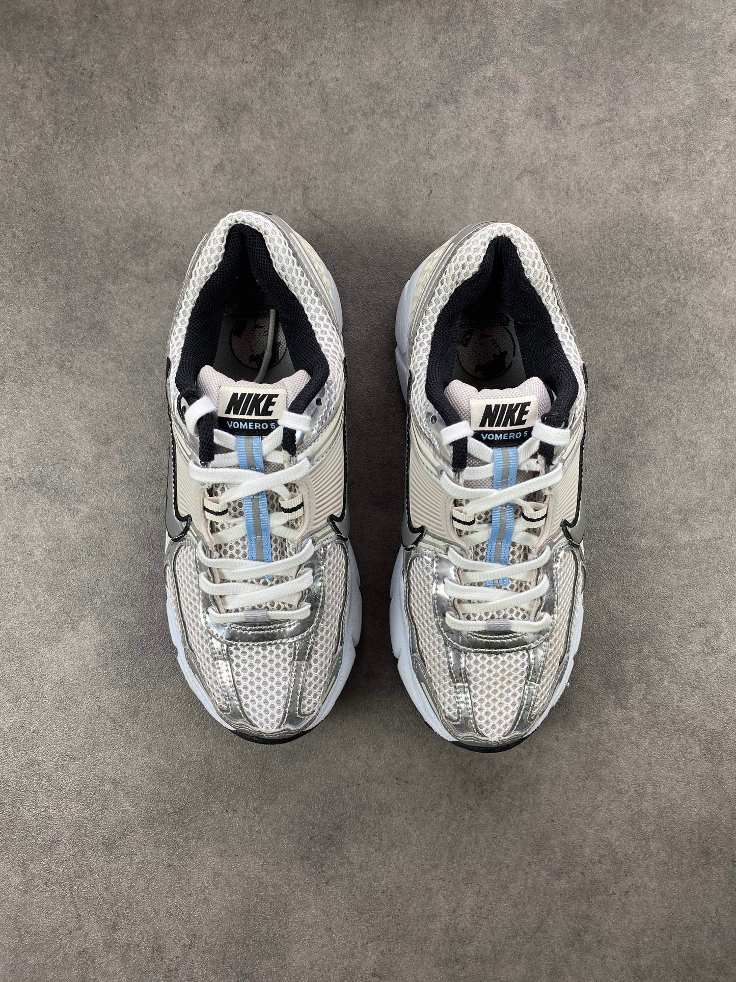 Nike Zoom Vomero 5 Metallic Silver Blue Tint