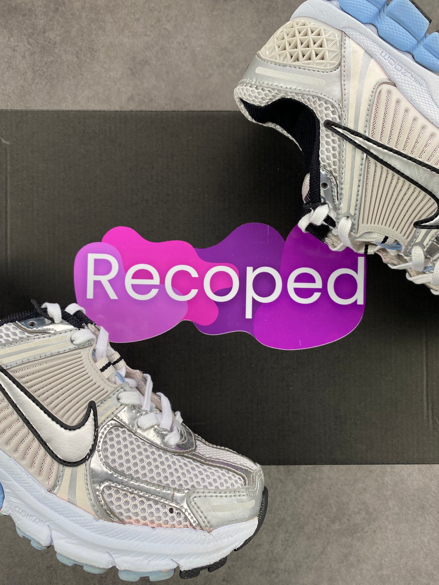 Nike Zoom Vomero 5 Metallic Silver Blue Tint