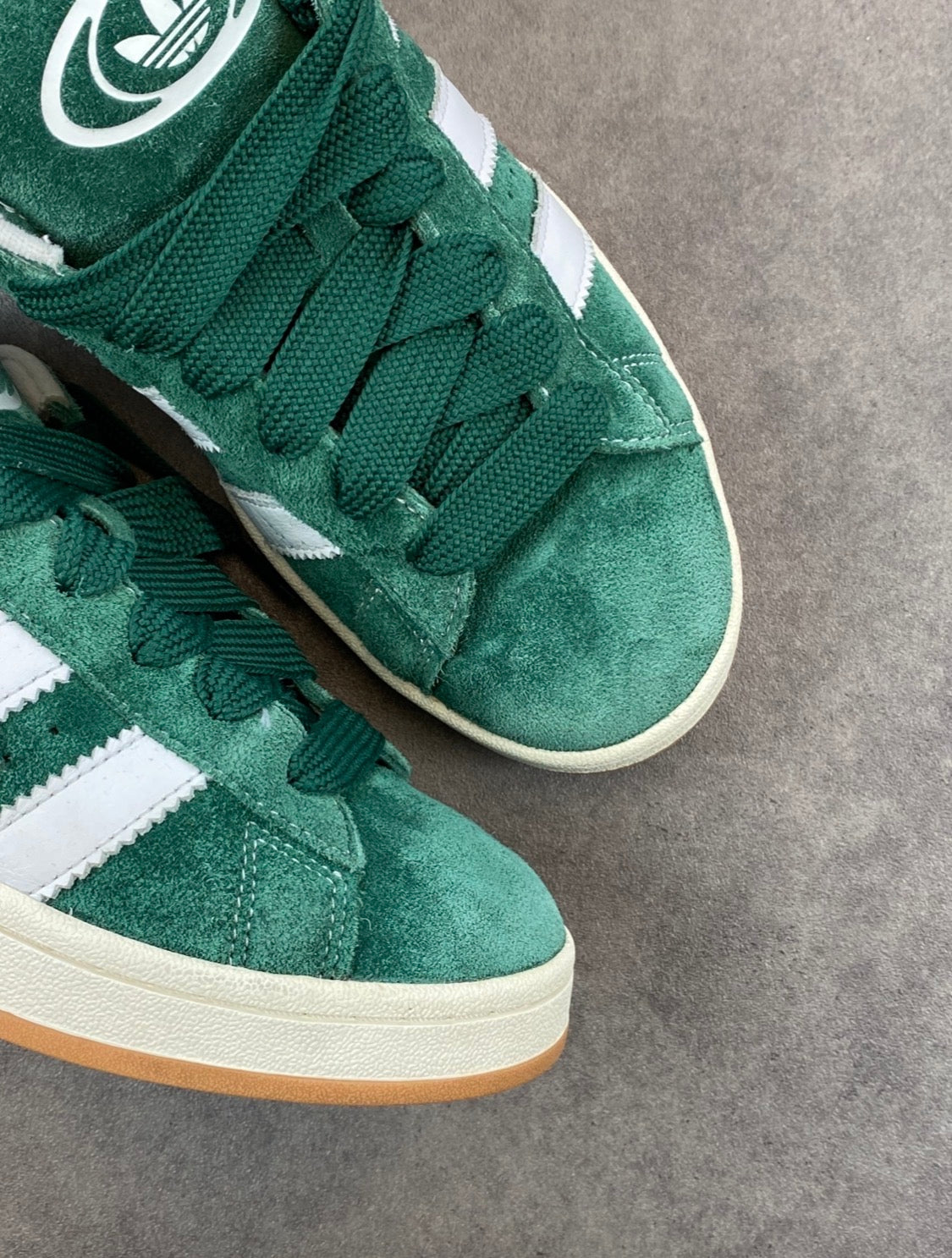 Adidas Campus 00s Dark Green Cloud White