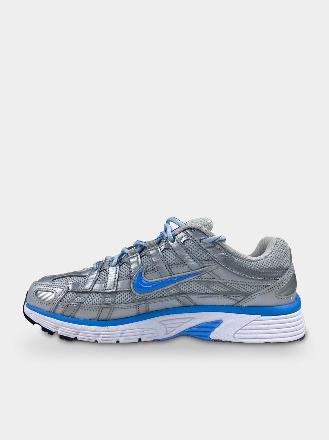 Nike P-6000 Metallic Platinum Pure Platinum Metallic Silver University Blue
