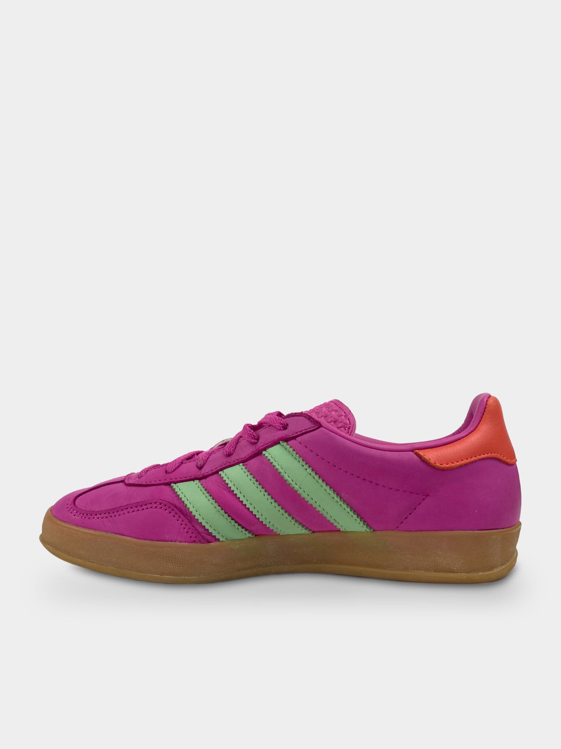 Adidas Gazelle Indoor Semi Lucid Fuchsia Semi Green Spark Coral