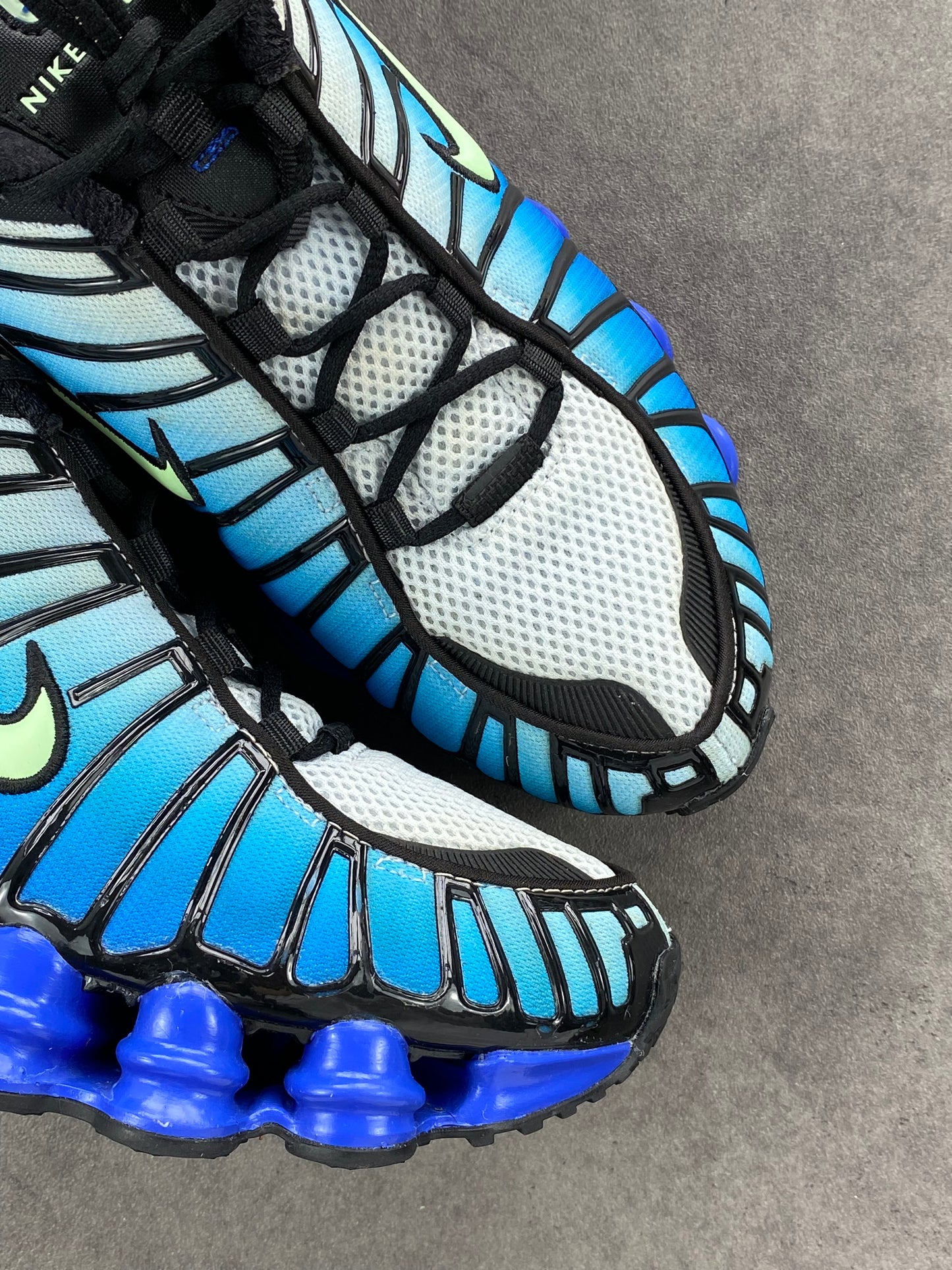 Nike Shox TL Vapor Green Racer Blue