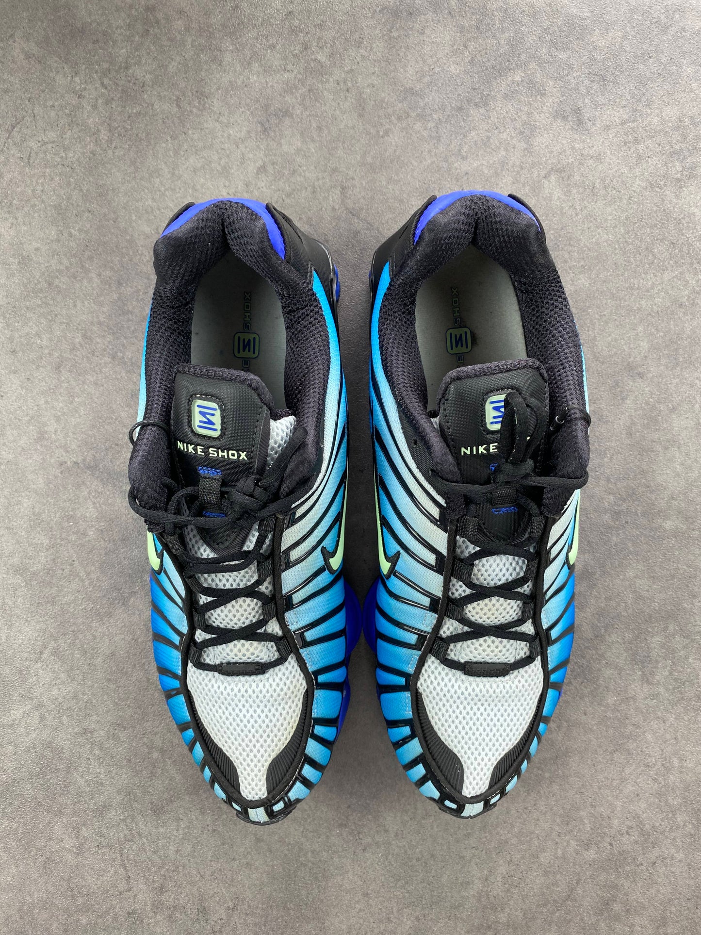 Nike Shox TL Vapor Green Racer Blue