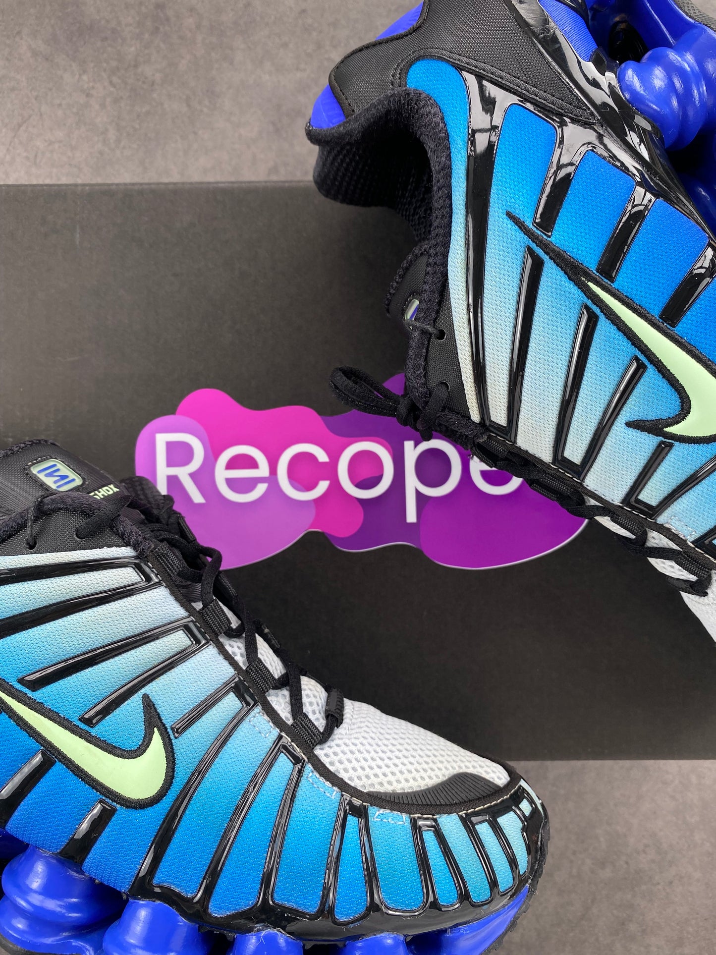 Nike Shox TL Vapor Green Racer Blue