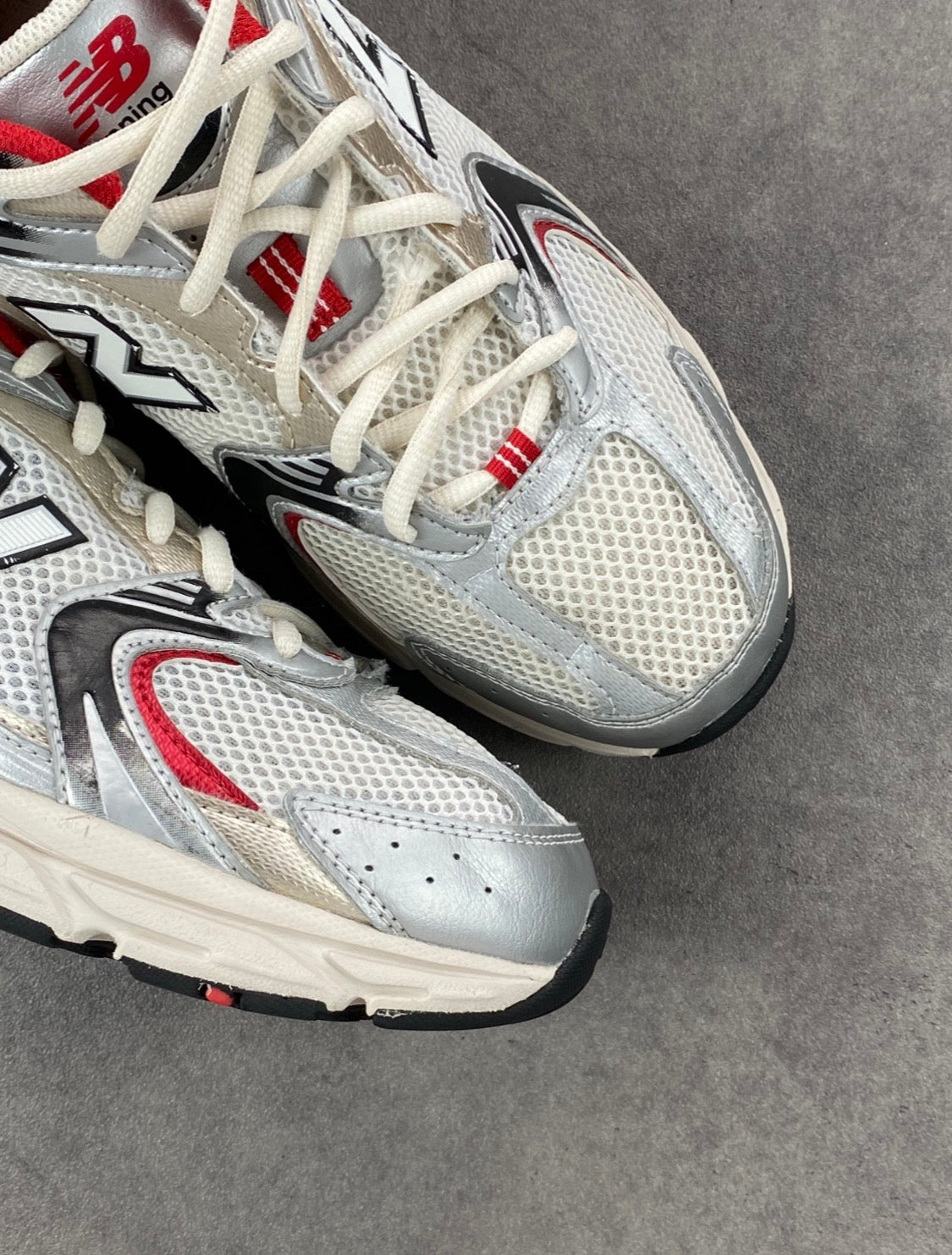 New Balance 530 White Grey Red