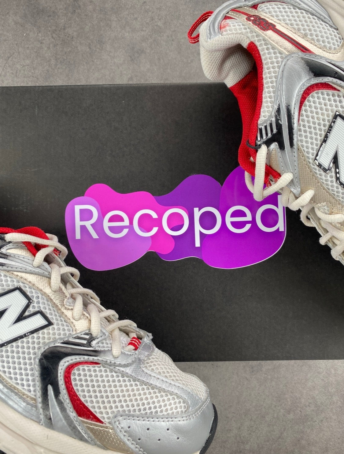 New Balance 530 White Grey Red