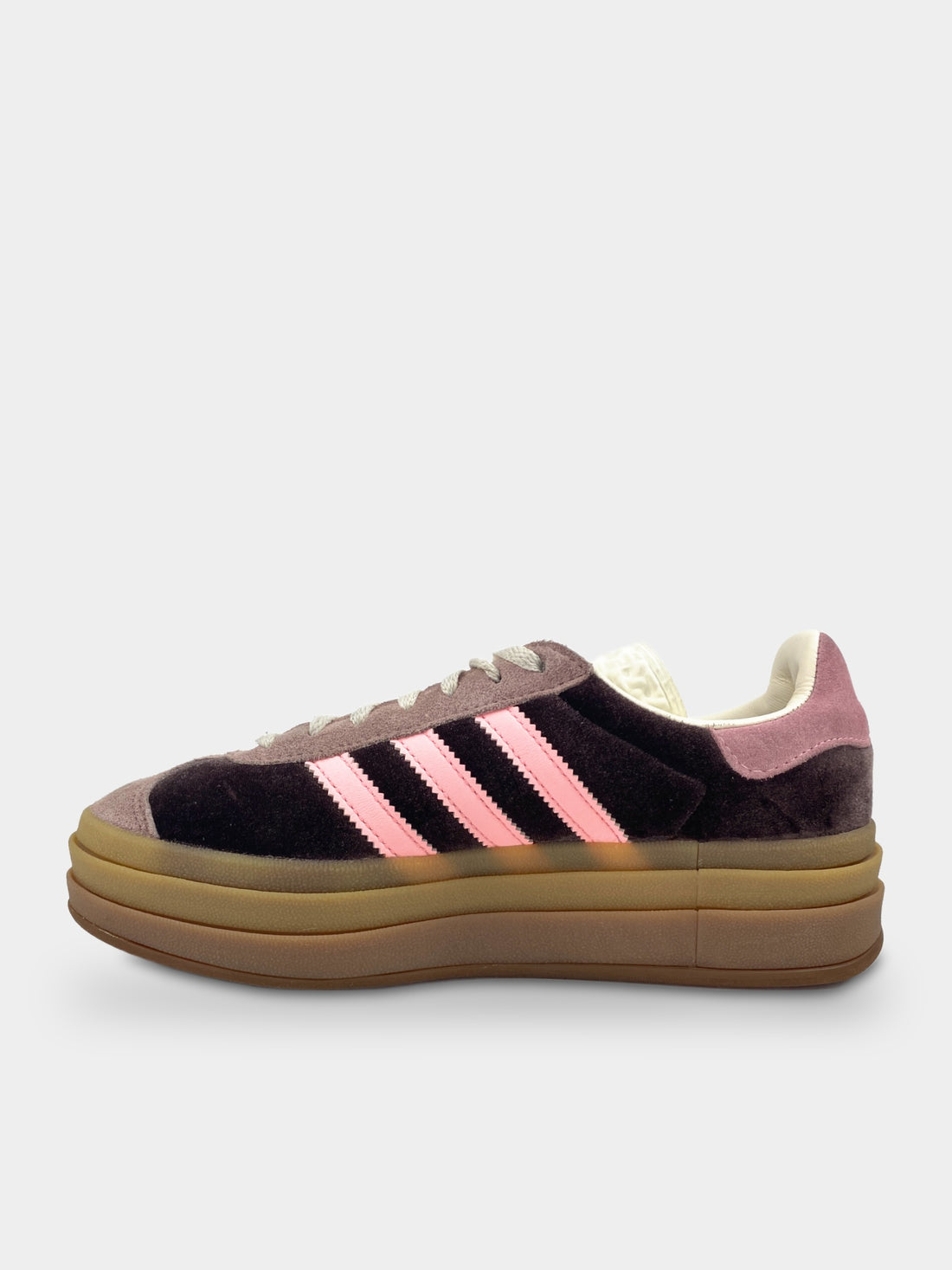 Adidas Gazelle Bold Shadow Brown Warm Clay Glow Pink