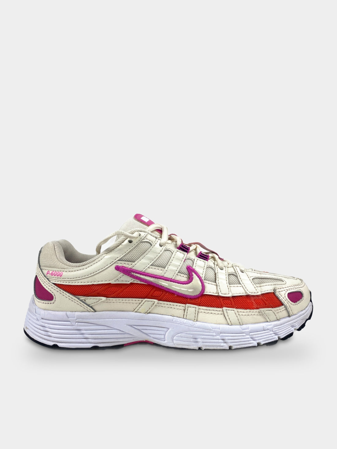 Nike P-6000 Essential Pale Ivory Team Orange