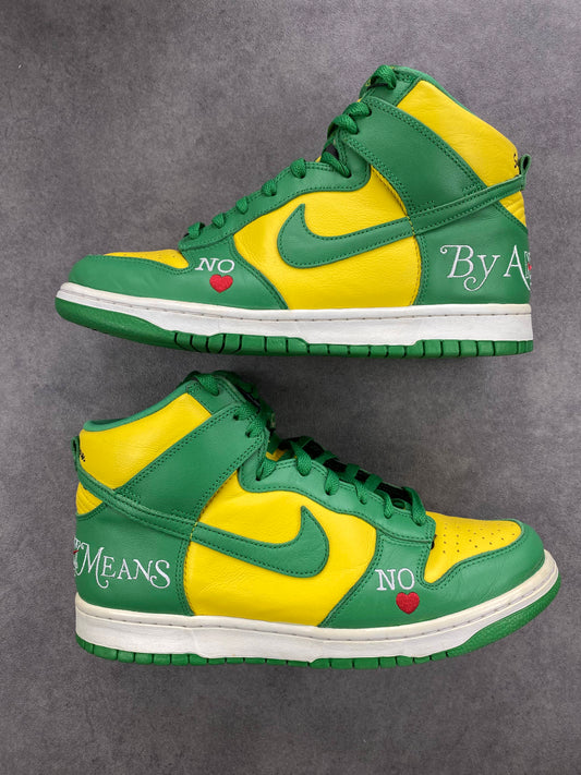 Nike SB Dunk High Supreme By Any Means Brazil