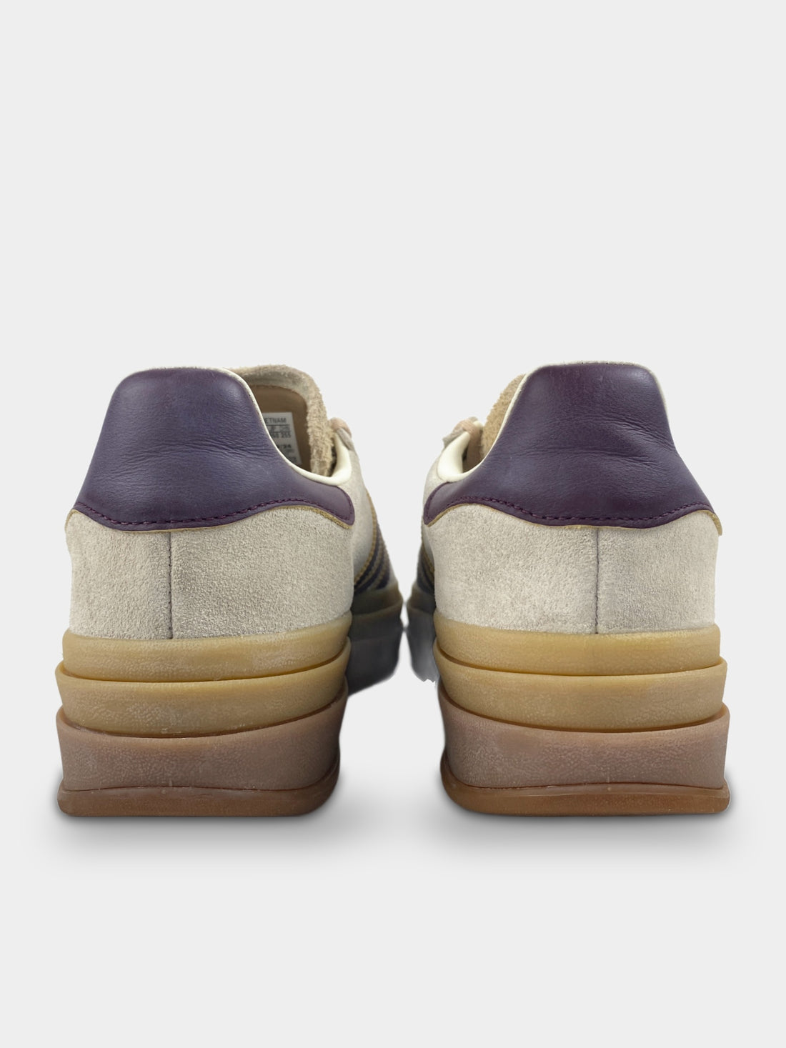 Adidas Gazelle Bold Cream White Maroon