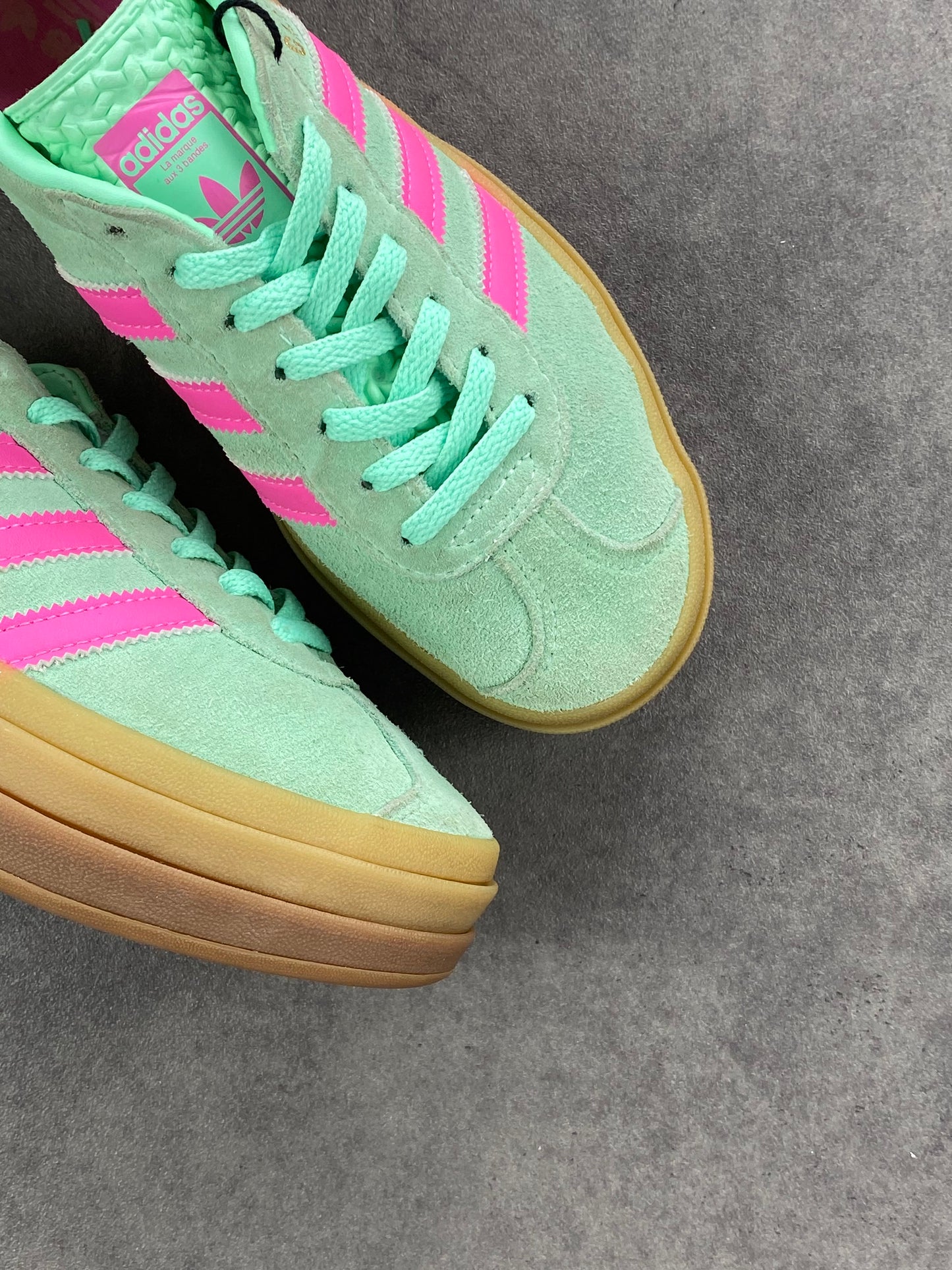 Adidas Gazelle Bold Mint Pink