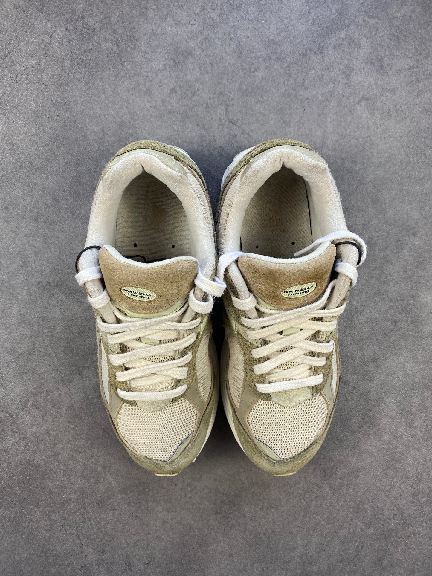 New Balance 2002R Dark Olivine Olivine & Slate Grey