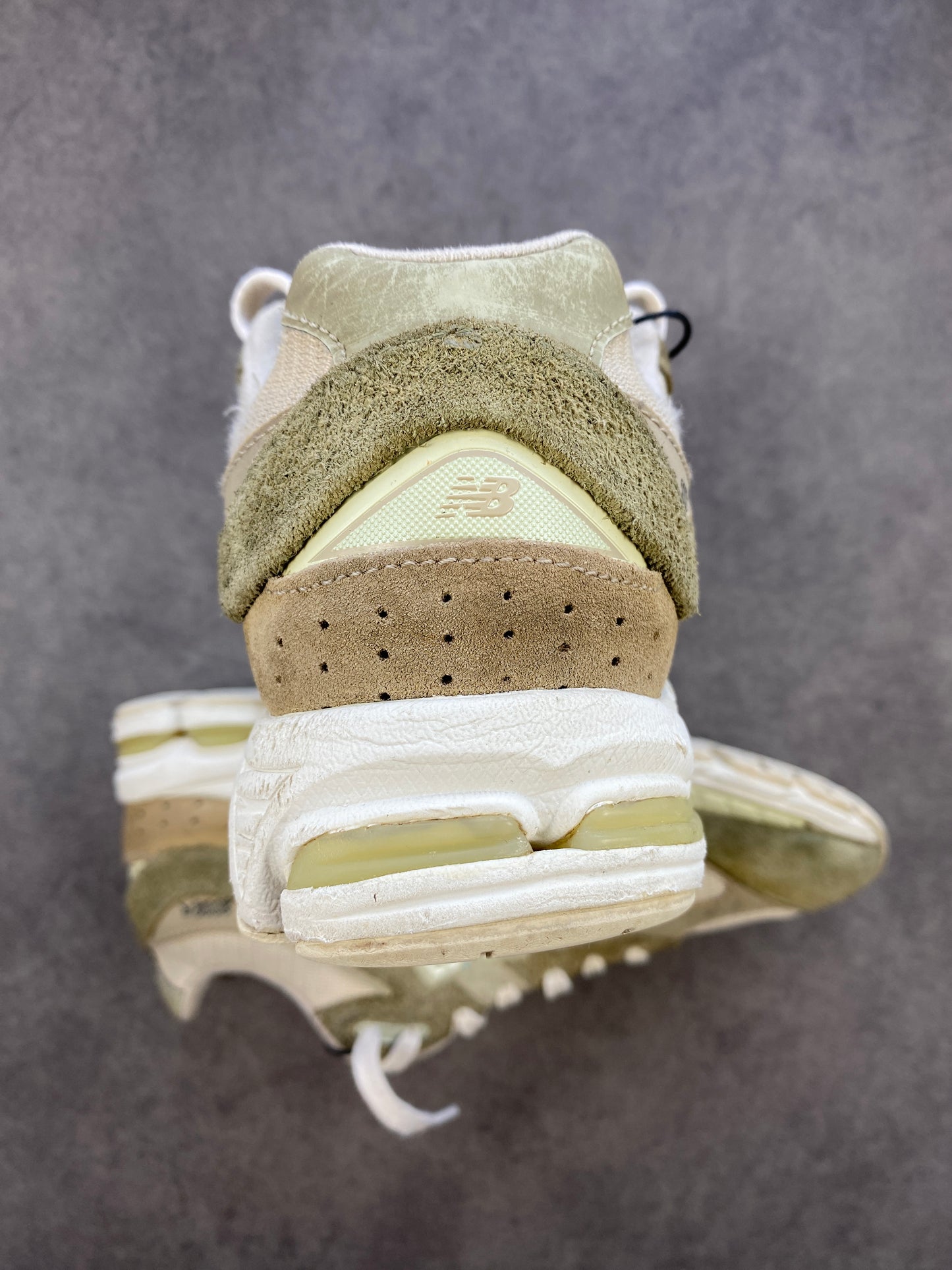 New Balance 2002R Dark Olivine Olivine & Slate Grey