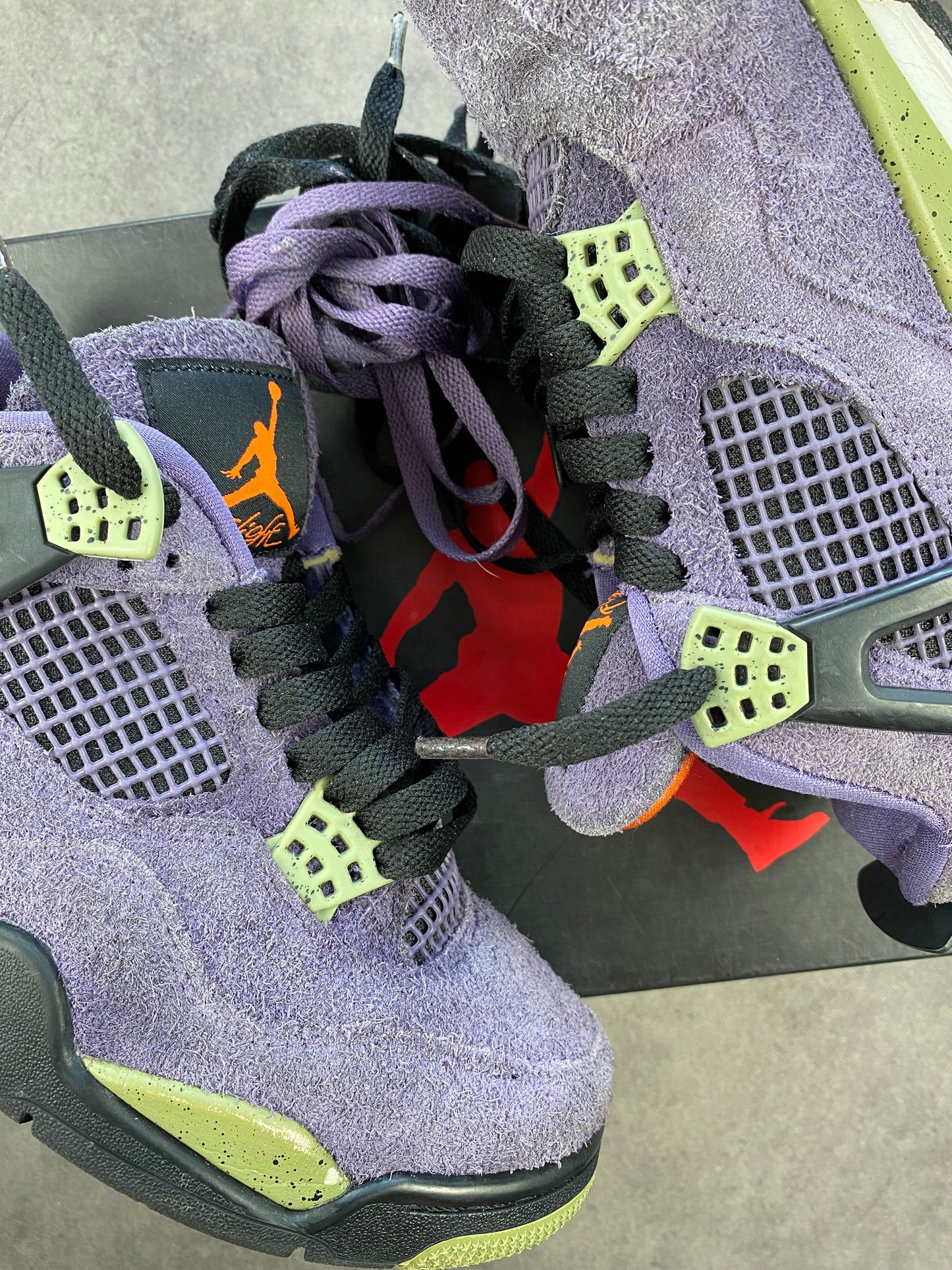Jordan 4 Retro Canyon Purple