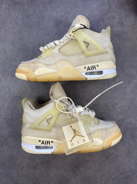 Jordan 4 Retro Off-White Sail (Women's)