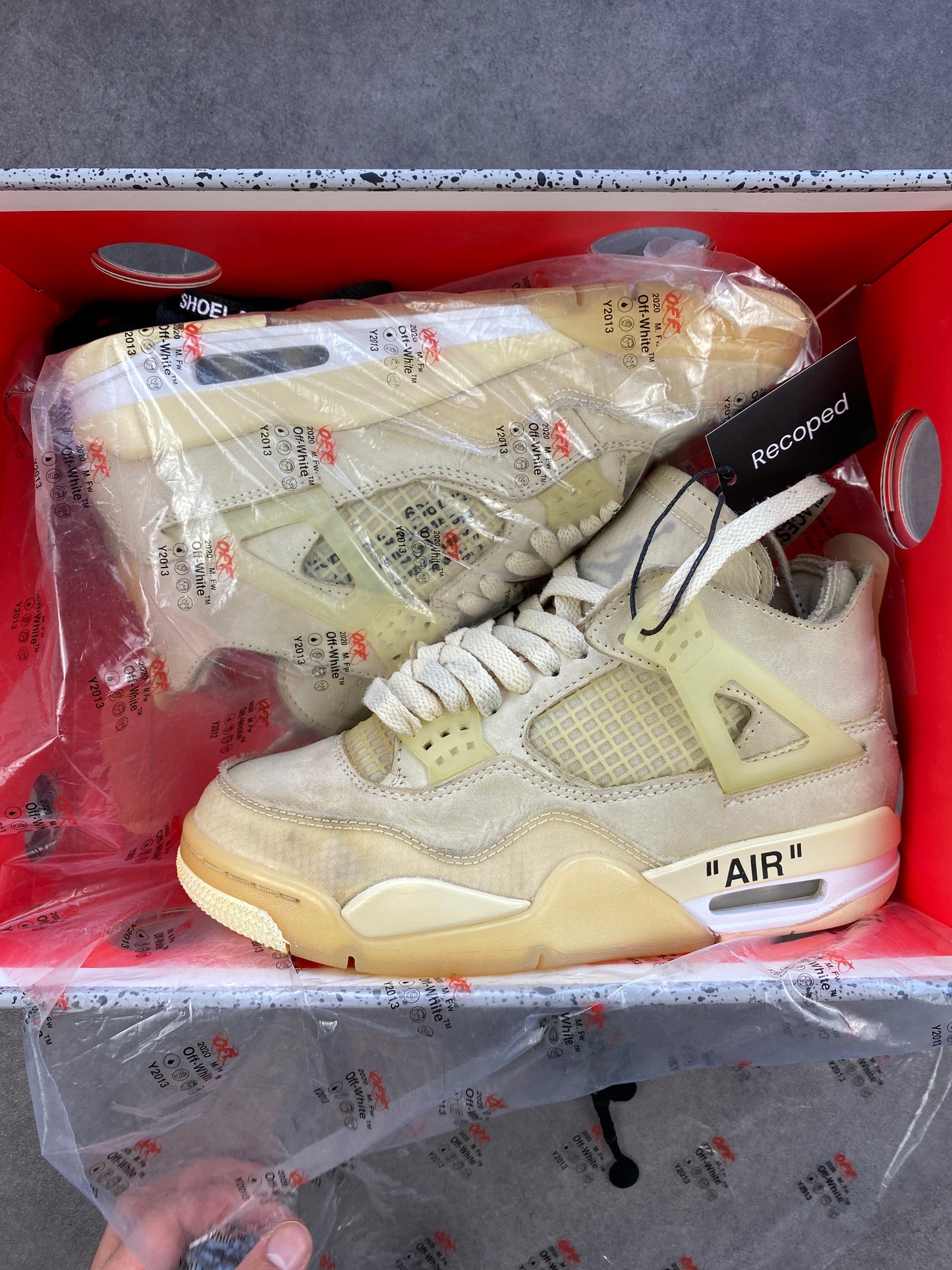Jordan 4 Retro Off-White Sail (Women's)