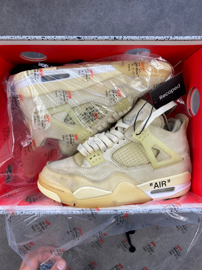 Jordan 4 Retro Off-White Sail (Women's)