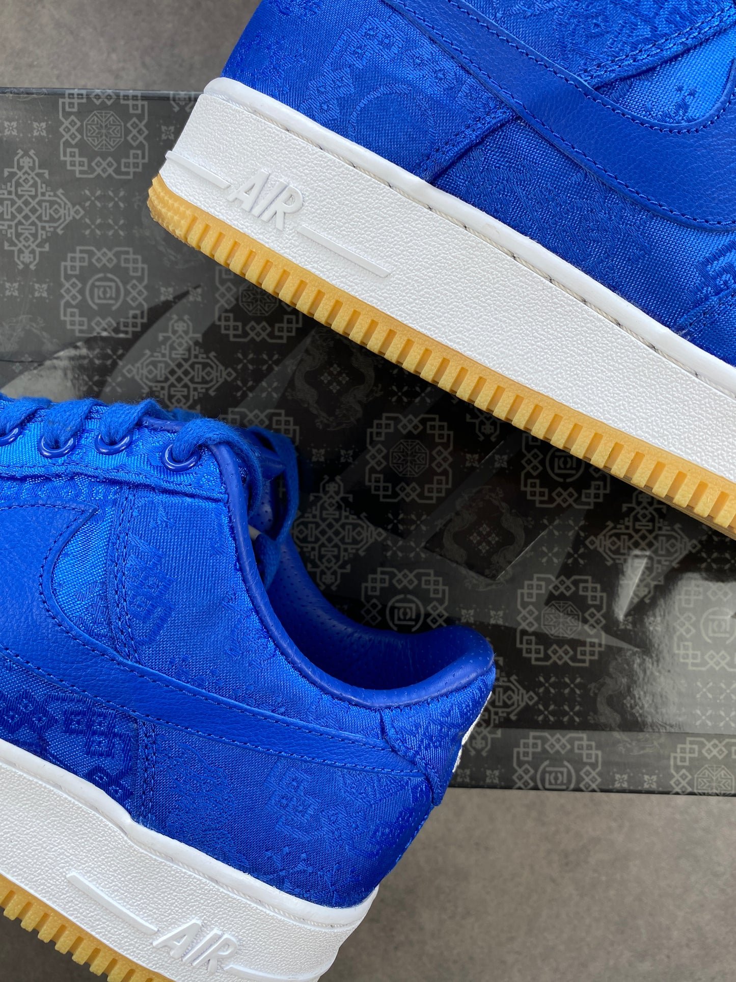 Nike Air Force 1 Low CLOT Blue Silk