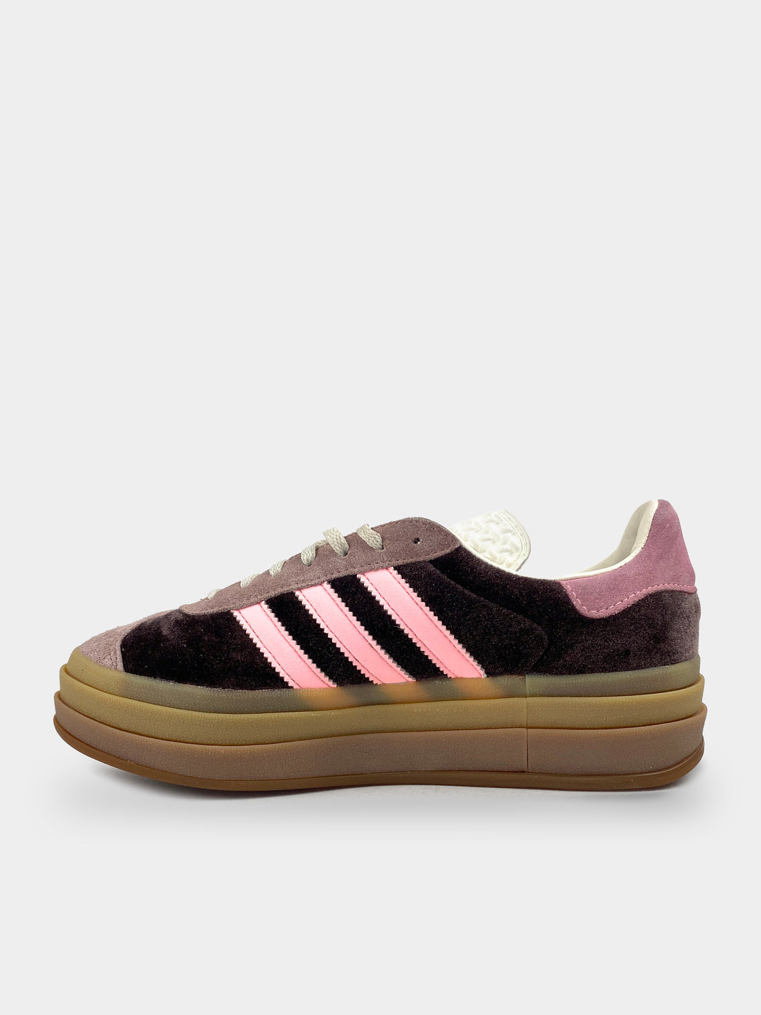 Adidas Gazelle Bold Shadow Brown Warm Clay Glow Pink