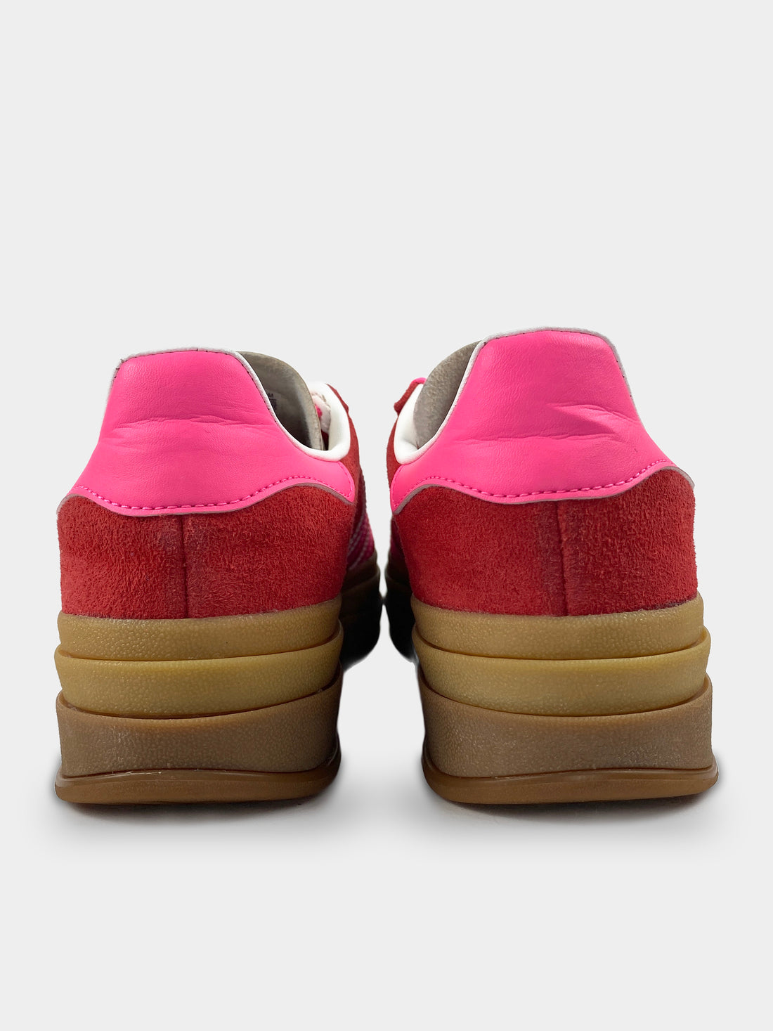 Adidas Gazelle Bold Collegiate Red Lucid Pink